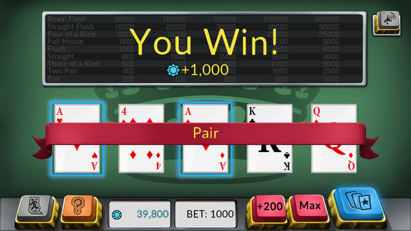 скриншот Four Kings: Video Poker 1