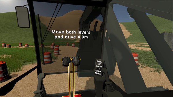 Скриншот из Excavator Simulator VR