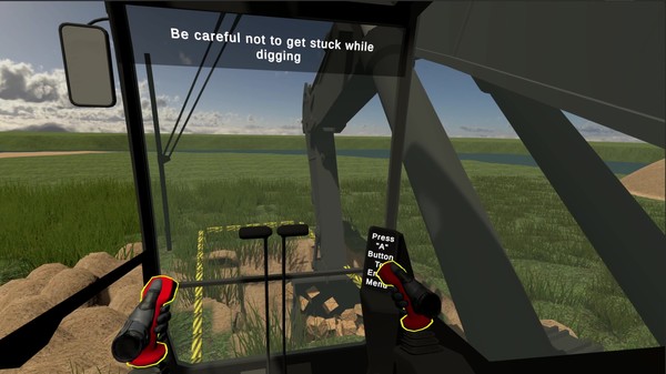 Скриншот из Excavator Simulator VR