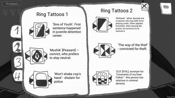 Скриншот из Russian Prison Tattoo Simulator