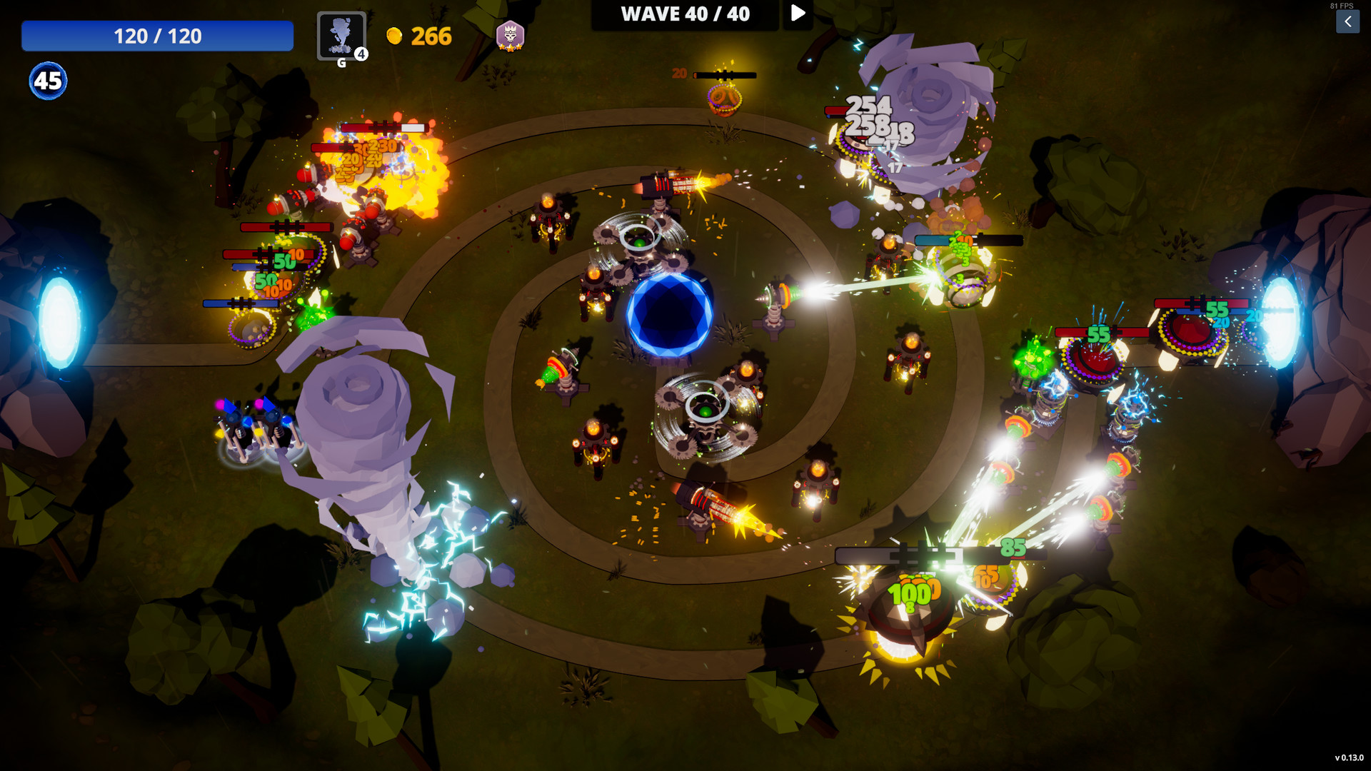 PolyCore Defense screenshot 1