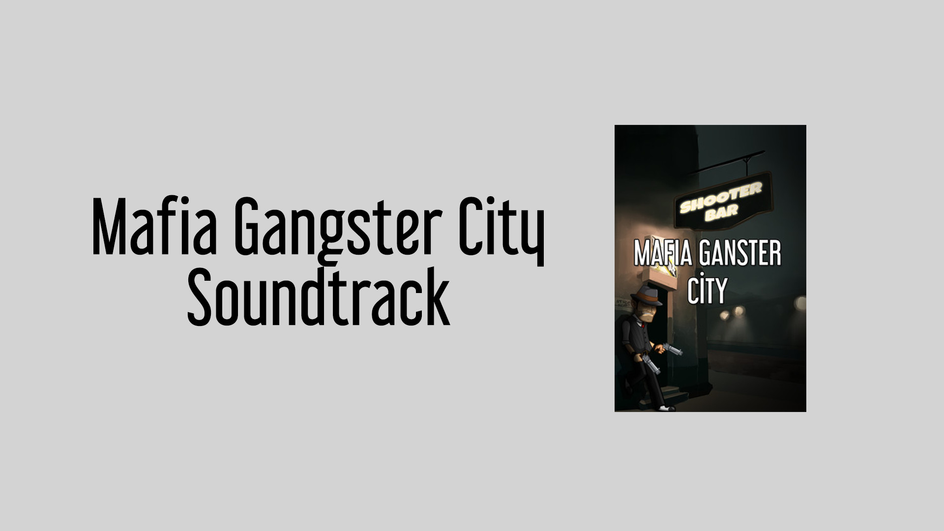 Mafia Gangster City Soundtrack в Steam