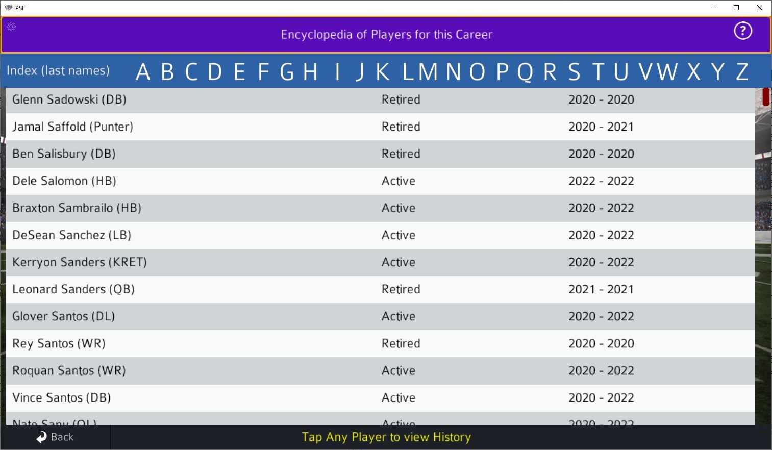 Pro Strategy Football 2022 #46