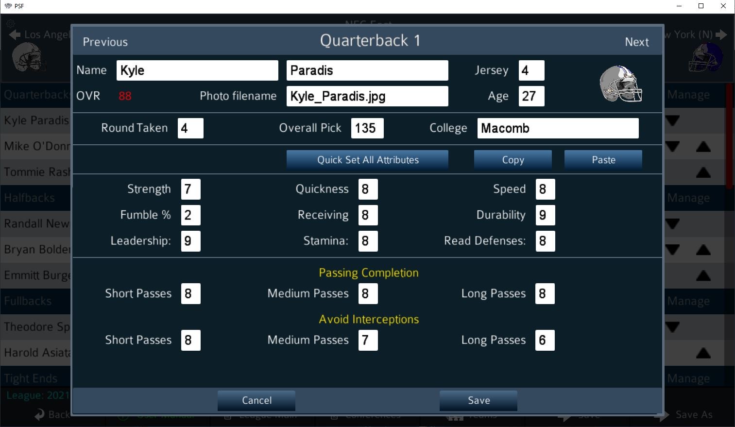 Pro Strategy Football 2022 #9