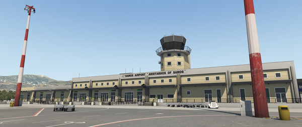 скриншот X-Plane 11 - Add-on: Skyline Simulations - LGSM - Samos Airport 0