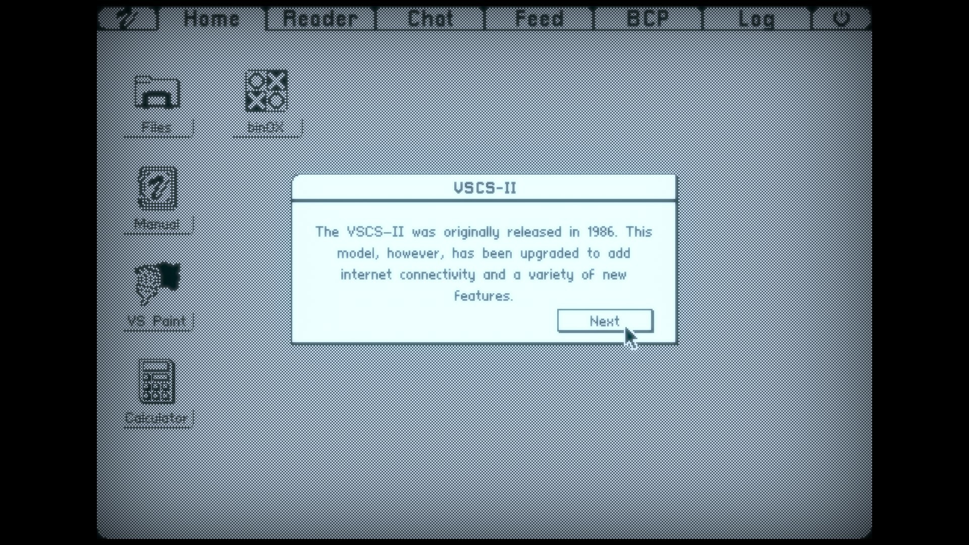 VSCS-II screenshot 1