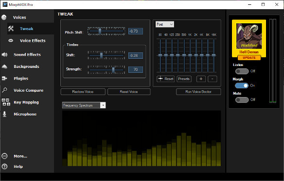 MorphVOX Pro 5 - Voice Changer no Steam