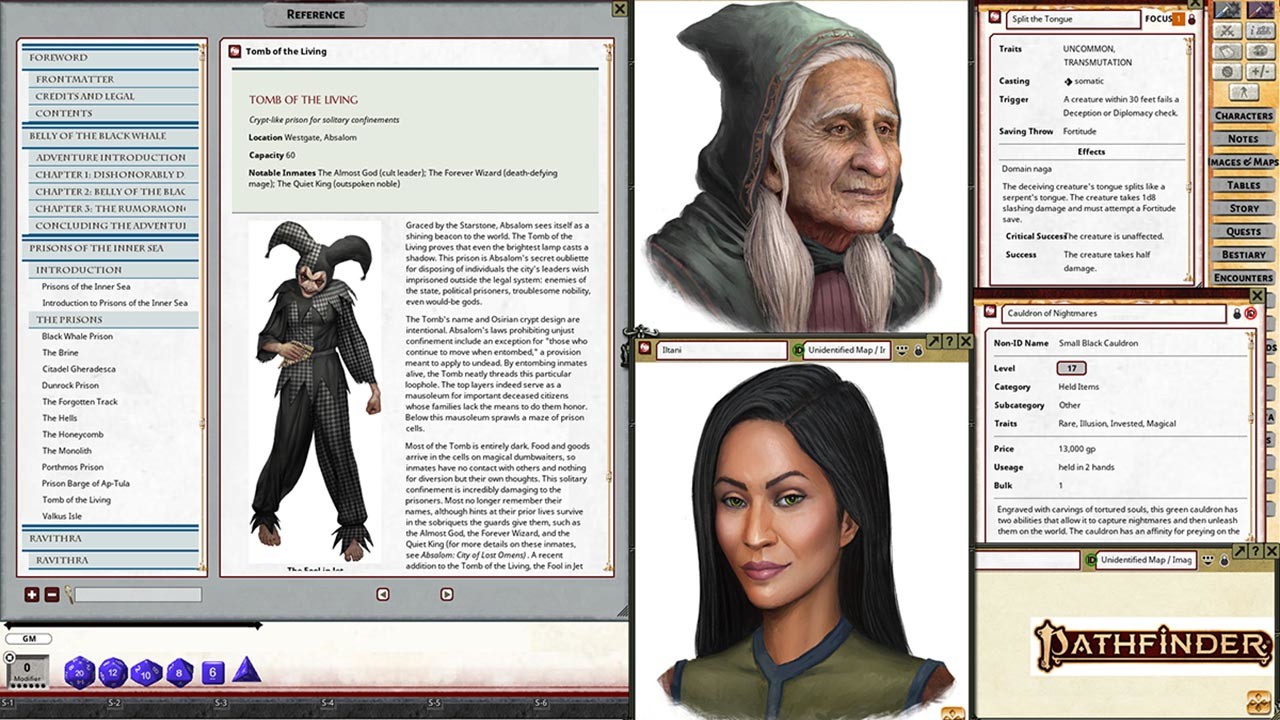 Fantasy Grounds - Pathfinder 2 RPG - Agents of Edgewatch AP 5: Belly of the Black Whale Featured Screenshot #1