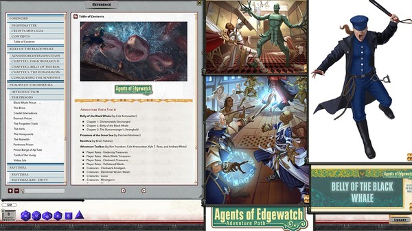 скриншот Fantasy Grounds - Pathfinder 2 RPG - Agents of Edgewatch AP 5: Belly of the Black Whale 3