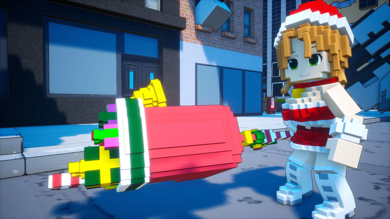 EARTH DEFENSE FORCE: WORLD BROTHERS - Additional Character: Riho Futaba, Merry Santa Costume #0