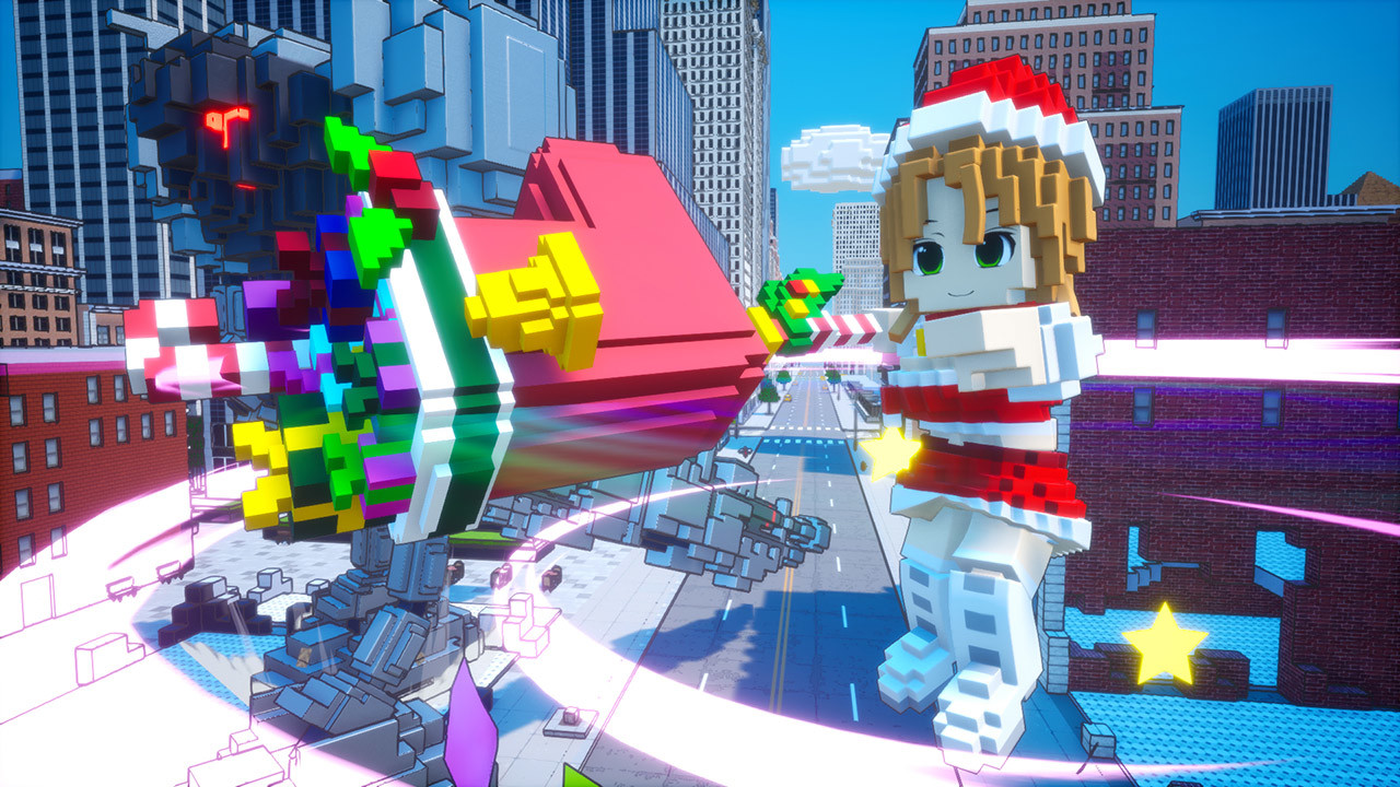 EARTH DEFENSE FORCE: WORLD BROTHERS - Additional Character: Riho Futaba, Merry Santa Costume #3