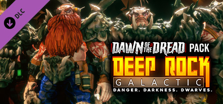 deep rock galactic - dawn of the dread pack vertical card thumbnail