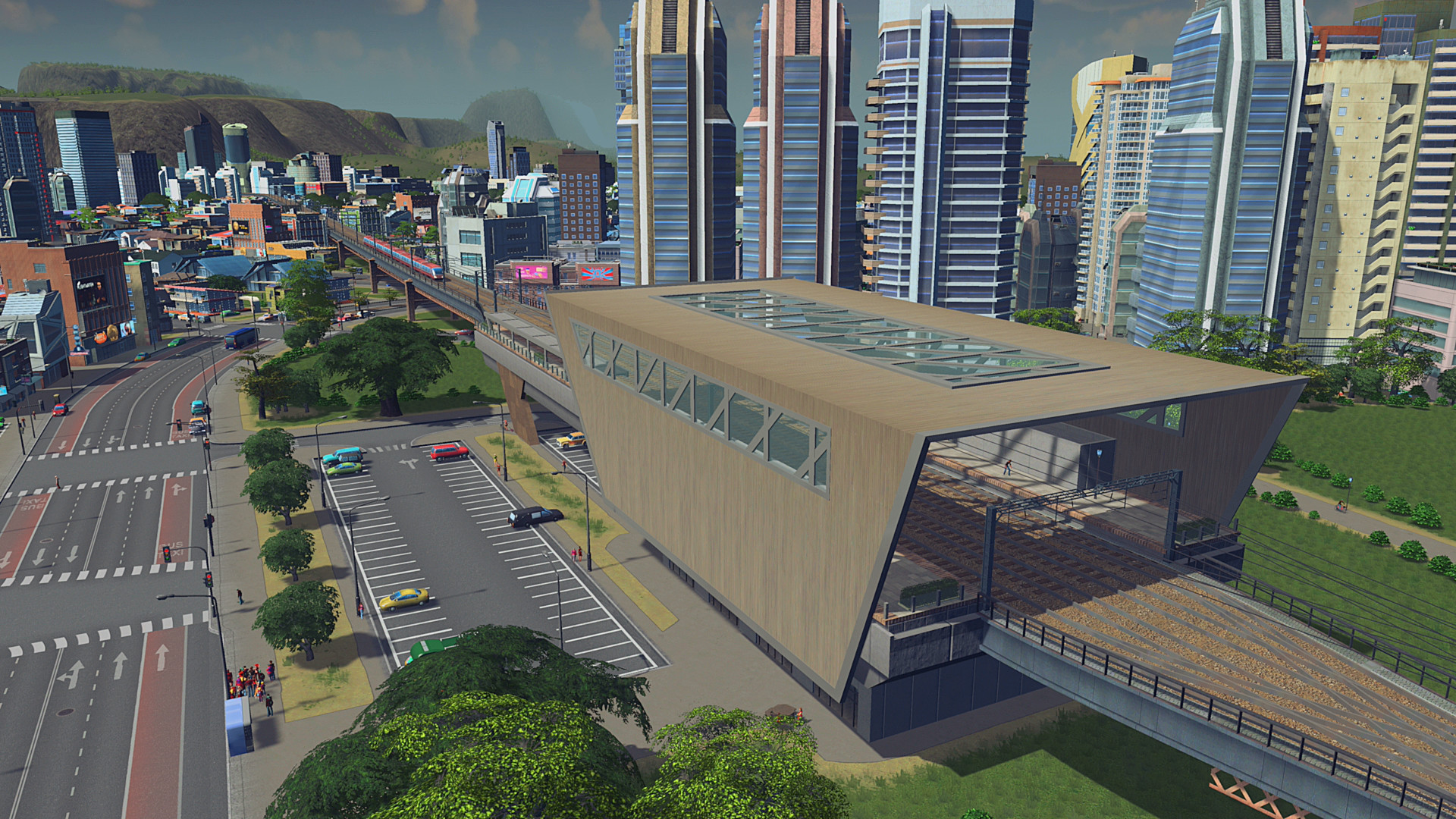 Cities: Skylines - Content Creator Pack: Train Stations Featured Screenshot #1