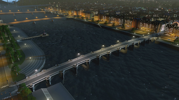 скриншот Cities: Skylines - Content Creator Pack: Bridges & Piers 2