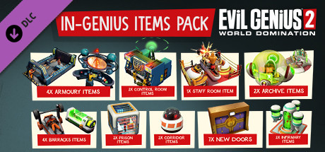 Evil Genius 2: In-Genius Items Pack banner image