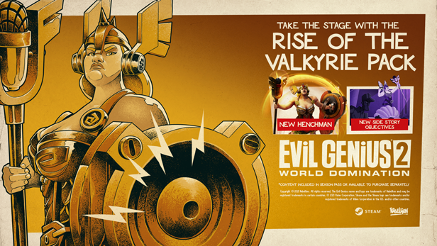 Evil Genius 2: Rise of the Valkyrie Pack