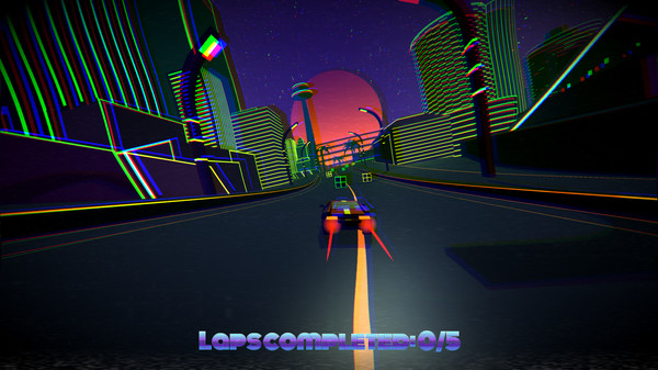 Скриншот из Retro Racer