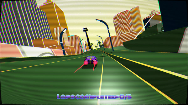 Скриншот из Retro Racer