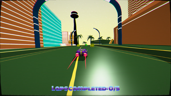 Скриншот из Retro Racer