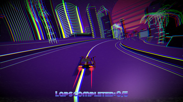 Скриншот из Retro Racer