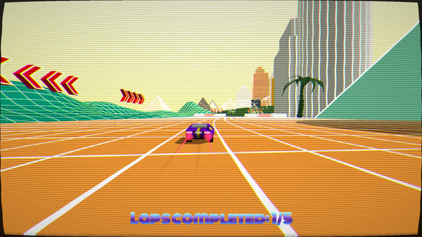 Скриншот из Retro Racer