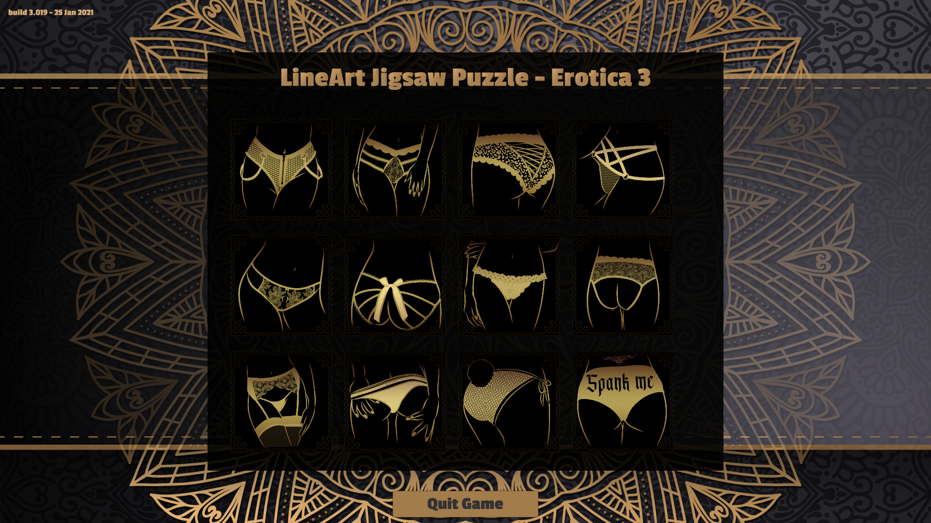 LineArt Jigsaw Puzzle - Erotica 3 в Steam