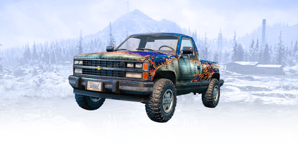SnowRunner - Scorched Vinyl Wrap for steam SnowRunner - Scorched Vinyl Wrap for steam