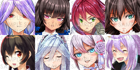 RPG Maker MZ - Fantasy Heroine Character Pack 4 #2