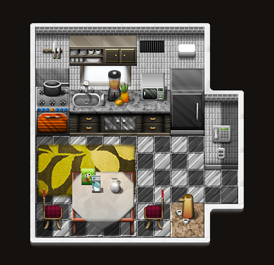RPG Maker MZ - Modern + Inner Basic Tiles #7