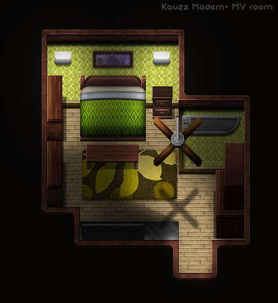 RPG Maker MZ - Modern + Inner Basic Tiles #8