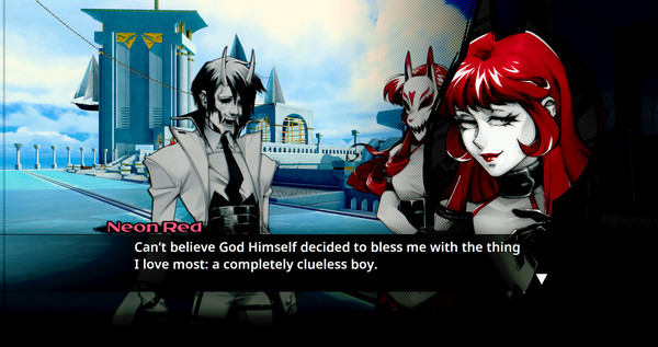 Neon White game for windows Pc 1