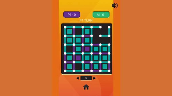Скриншот из Dots n Lines
