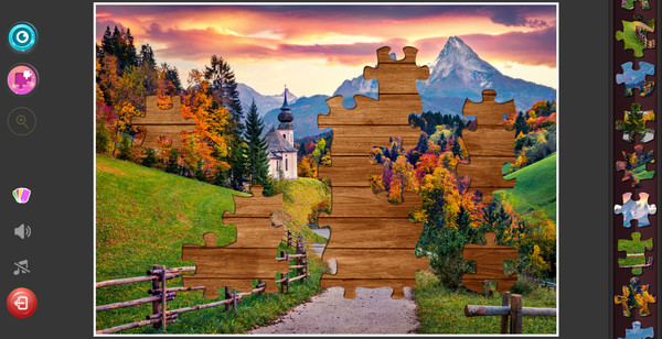 Swiss Alps Jigsaw Puzzles game for windows Pc 1