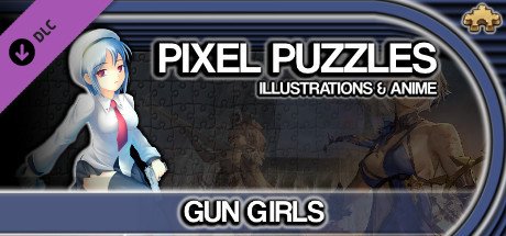 Pixel Puzzles Illustrations & Anime - Jigsaw Pack: Gun Girls banner image