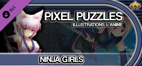 Pixel Puzzles Illustrations & Anime - Jigsaw Pack: Ninja Girls banner image