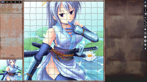 скриншот Pixel Puzzles Illustrations & Anime - Jigsaw Pack: Ninja Girls 1