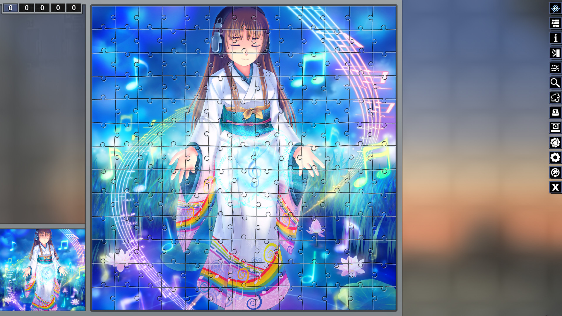 Pixel Puzzles Illustrations & Anime - Jigsaw Pack: Musix #5