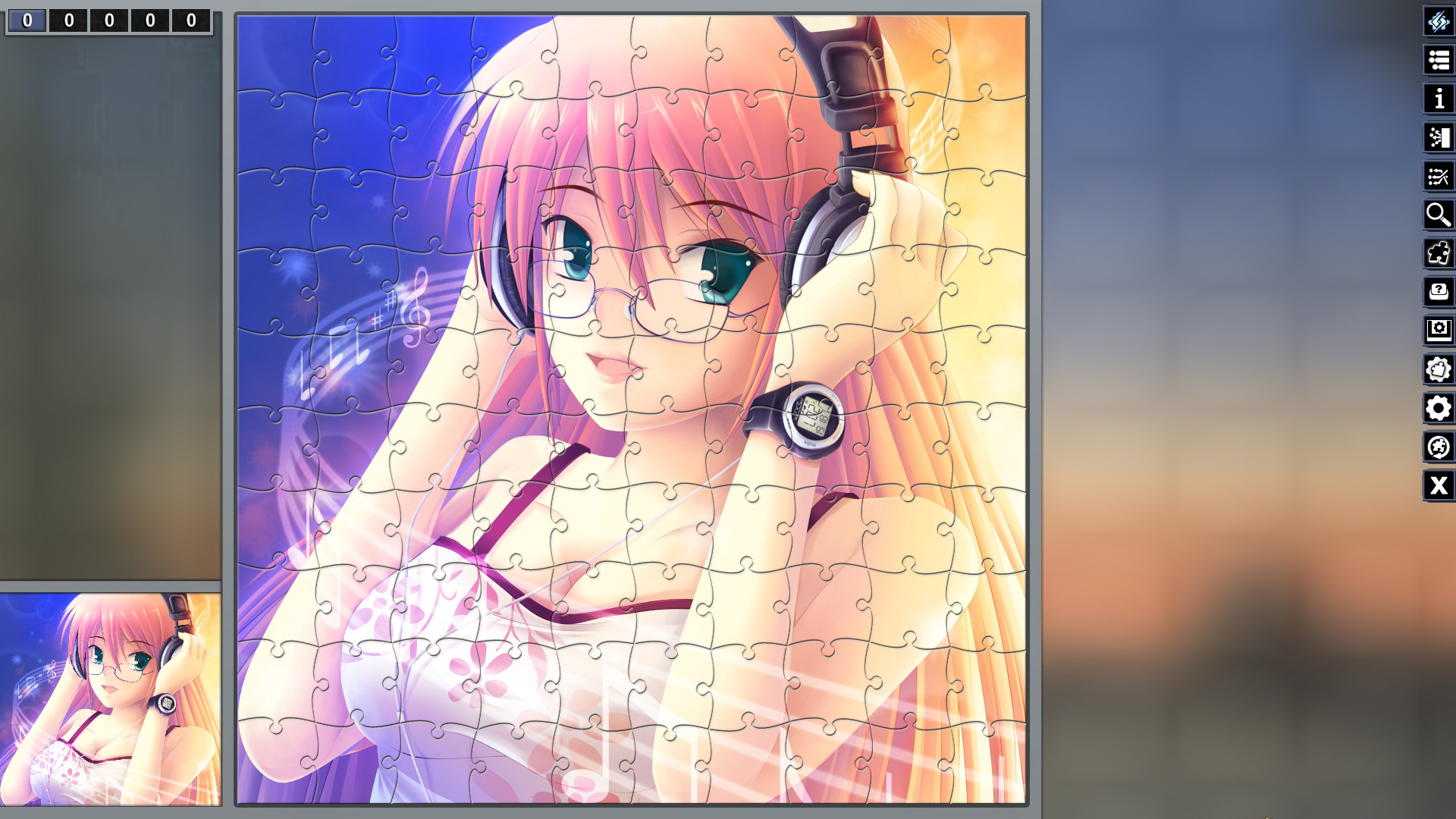 Pixel Puzzles Illustrations & Anime - Jigsaw Pack: Musix #3