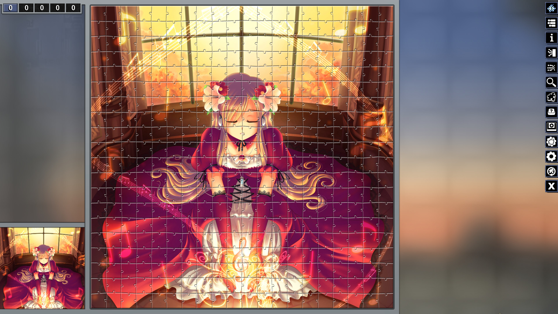 Pixel Puzzles Illustrations & Anime - Jigsaw Pack: Musix #2