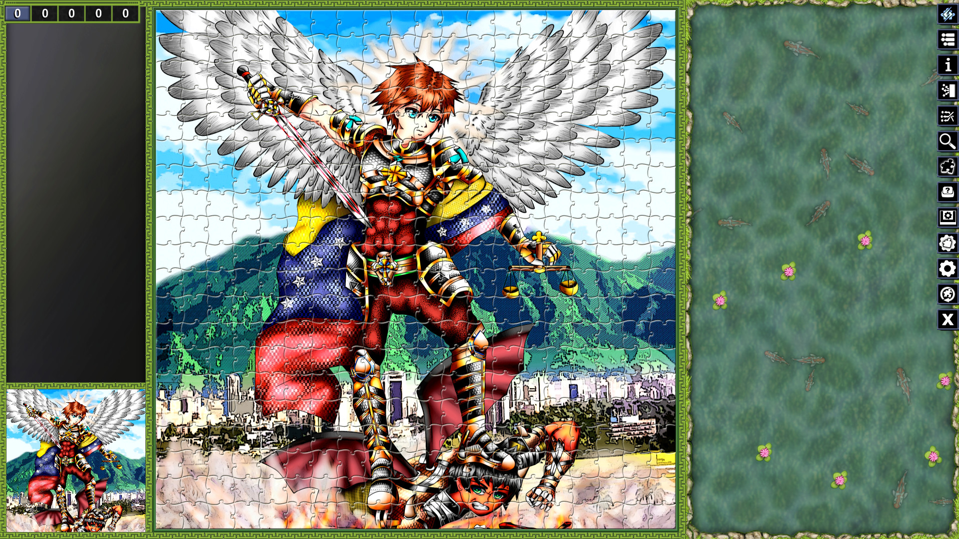 Pixel Puzzles Illustrations & Anime - Jigsaw Pack: Angels #3