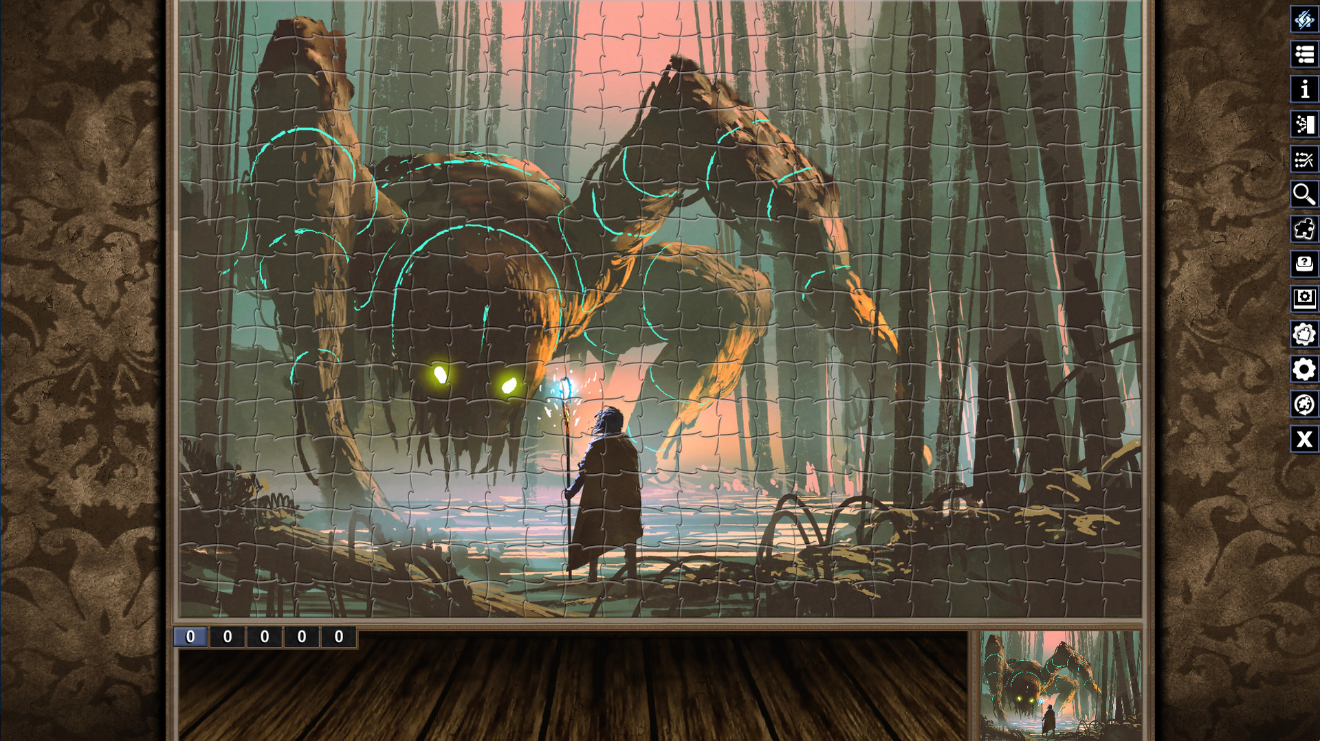 Pixel Puzzles Illustrations & Anime - Jigsaw Pack: Legendary Beasts #2