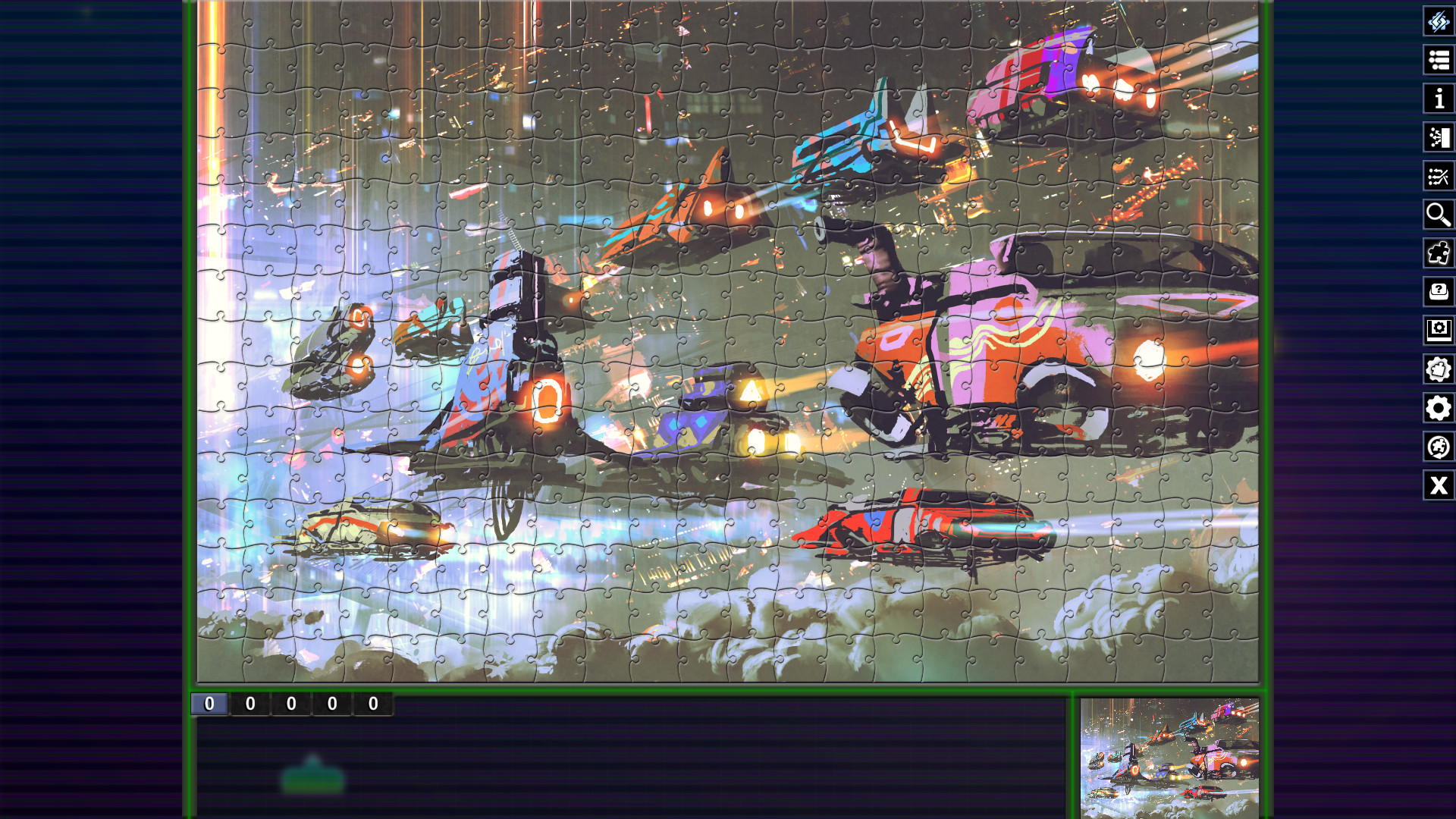 Pixel Puzzles Illustrations & Anime - Jigsaw Pack: Sci-Fi #7