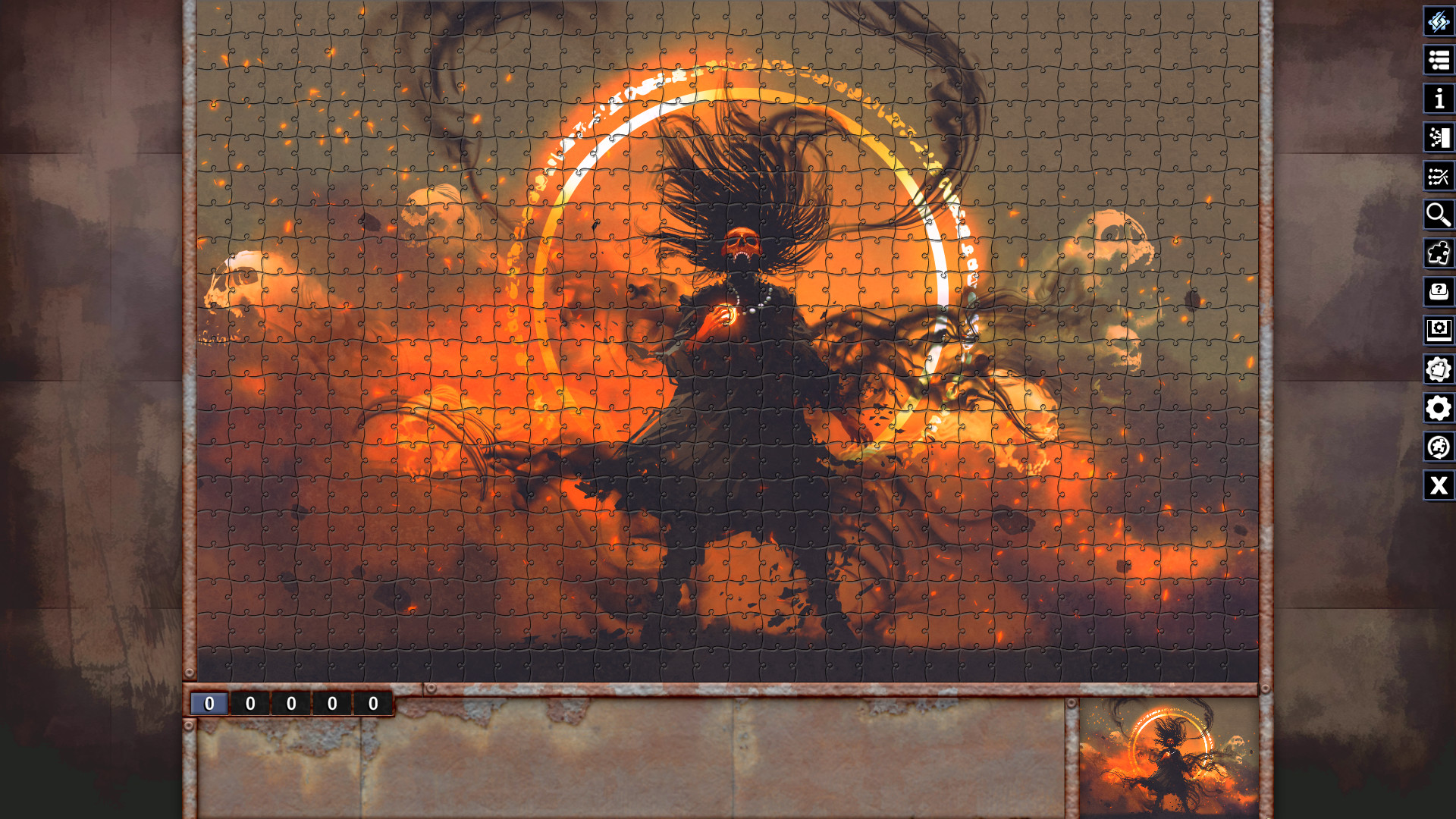 Pixel Puzzles Illustrations & Anime - Jigsaw Pack: Horror #4