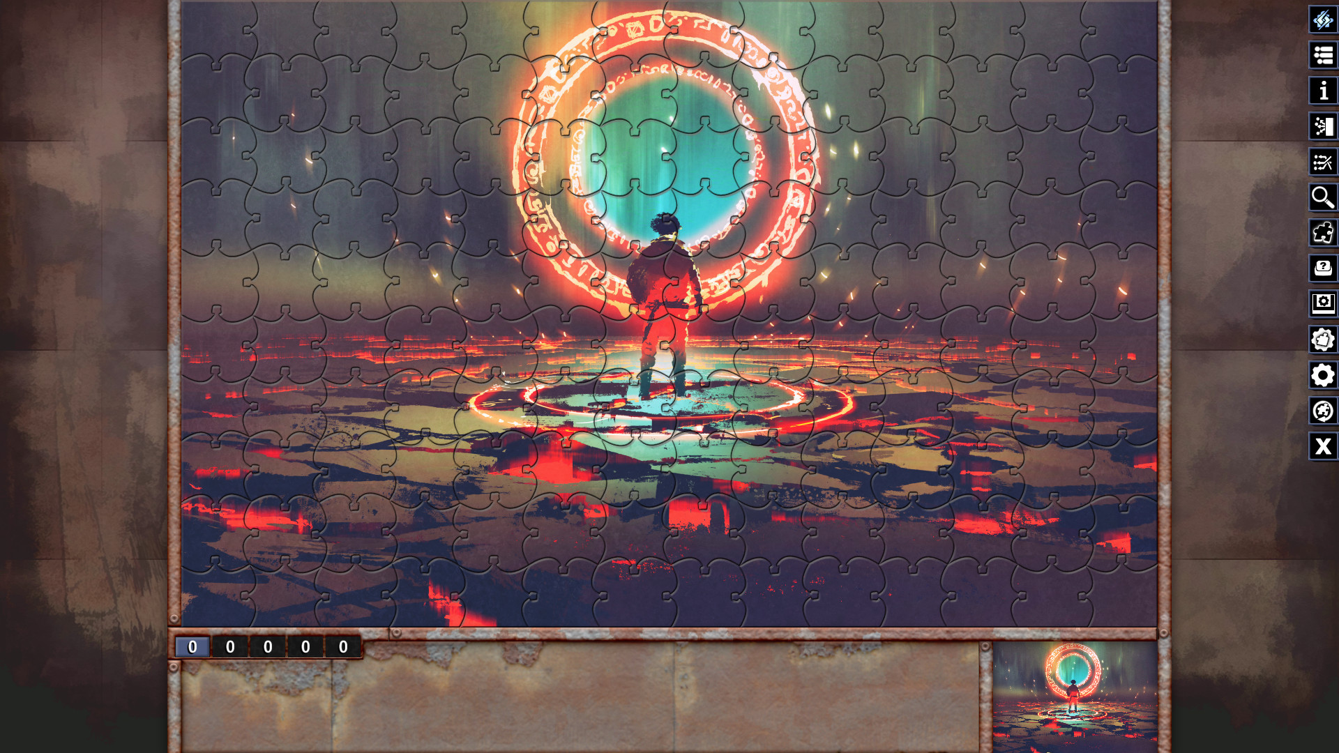 Pixel Puzzles Illustrations & Anime - Jigsaw Pack: Horror #5