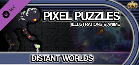 Pixel Puzzles Illustrations & Anime - Jigsaw Pack: Distant Worlds