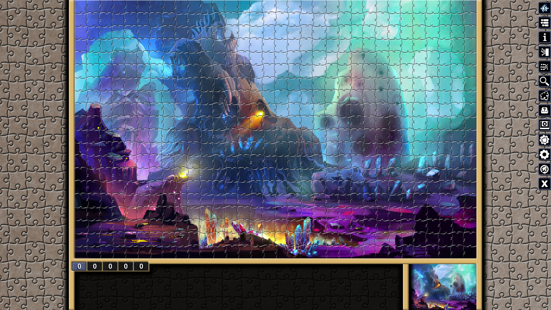 Pixel Puzzles Illustrations & Anime - Jigsaw Pack: Distant Worlds #6