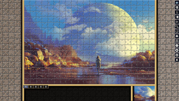 скриншот Pixel Puzzles Illustrations & Anime - Jigsaw Pack: Distant Worlds 1
