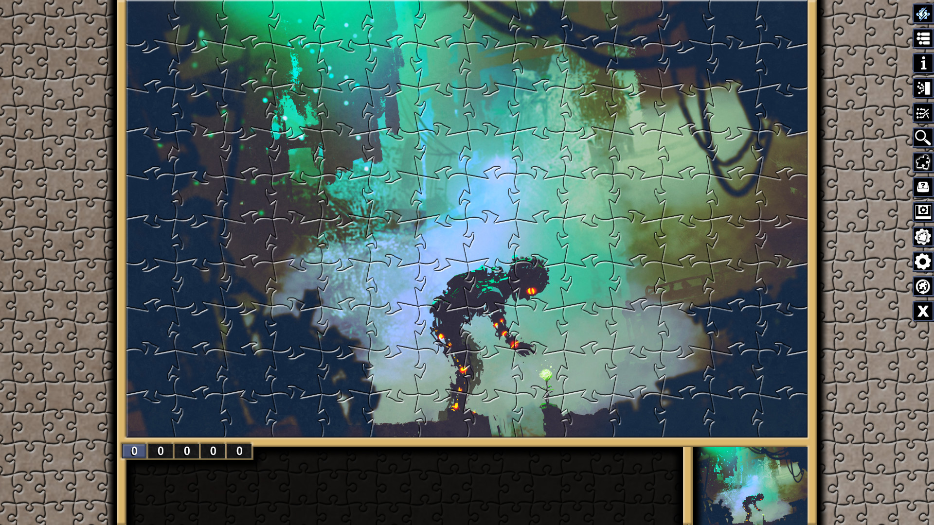 Pixel Puzzles Illustrations & Anime - Jigsaw Pack: Distant Worlds #0