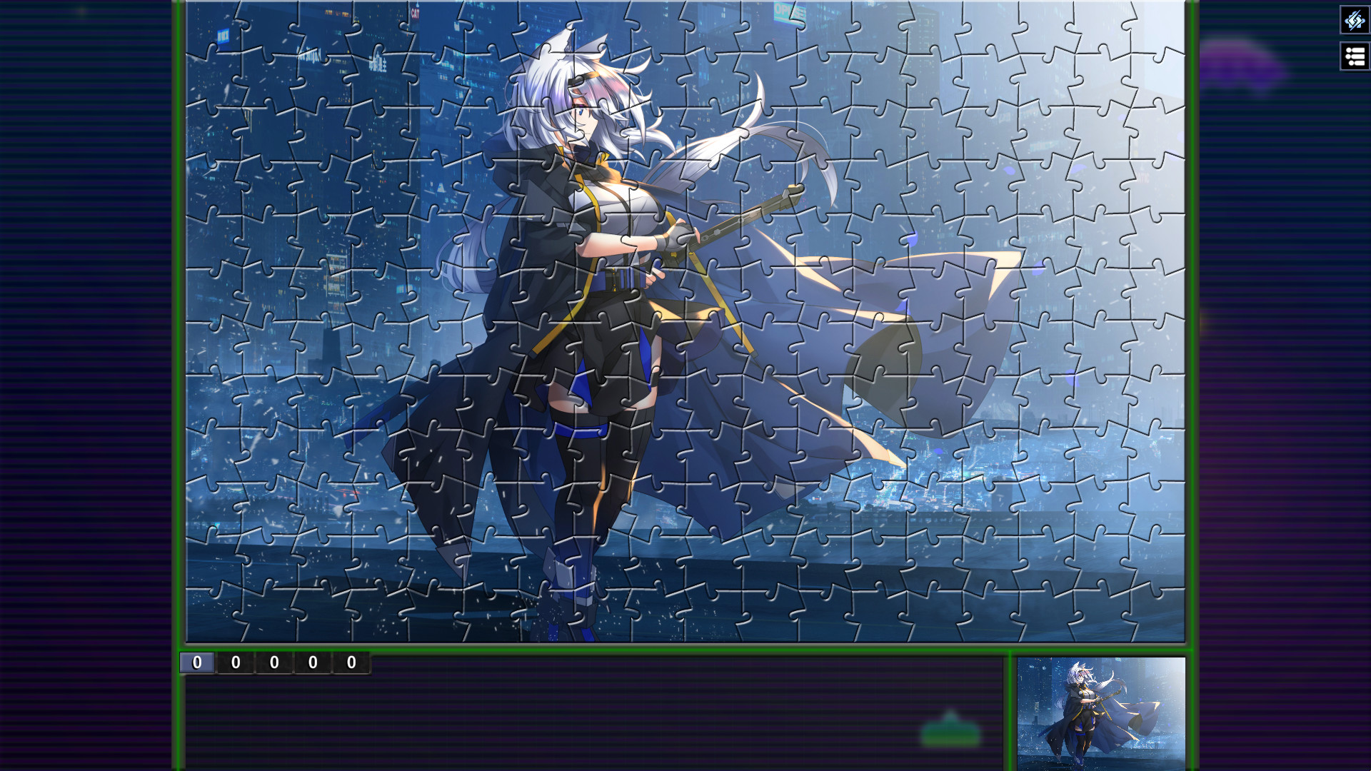 Pixel Puzzles Illustrations & Anime - Jigsaw Pack: Cyberpunk #8