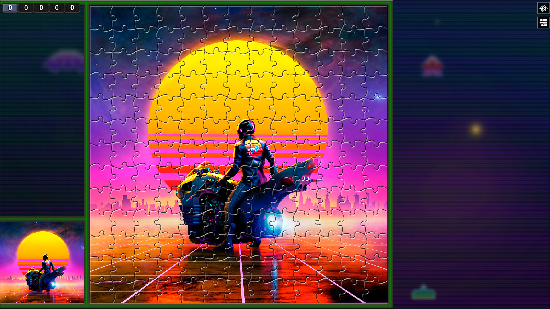 Pixel Puzzles Illustrations & Anime - Jigsaw Pack: Cyberpunk #3